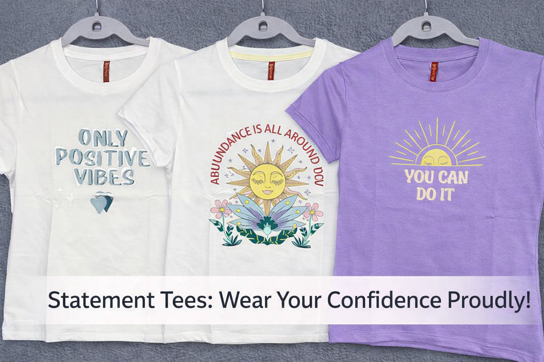 Statement Tees: Wear Your Confidence Proudly