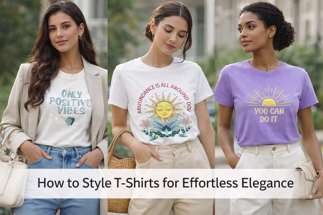 How to Style T-Shirts for Effortless Elegance