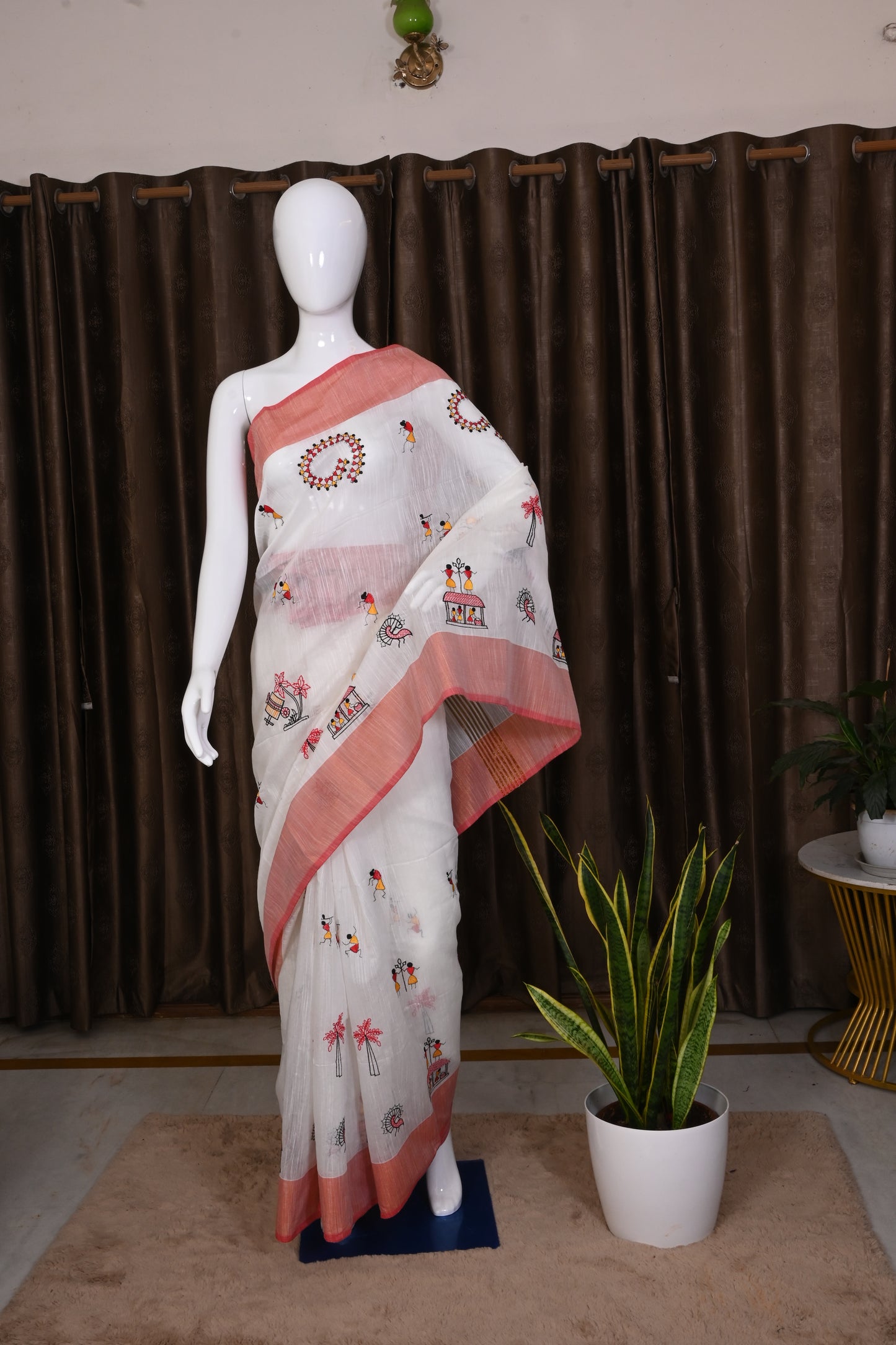COTTON SILK WORLI ART EMB - MNM - 15