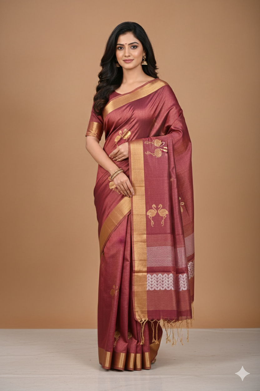 LINEN TISSUE JAMDHANI - MNM - 11