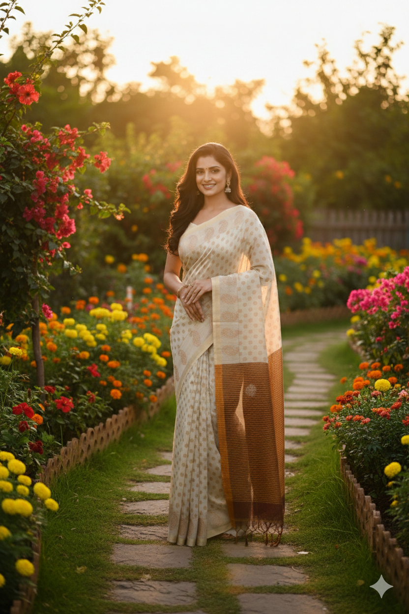 COTTON SILK JAMDHANI - MNM - 06