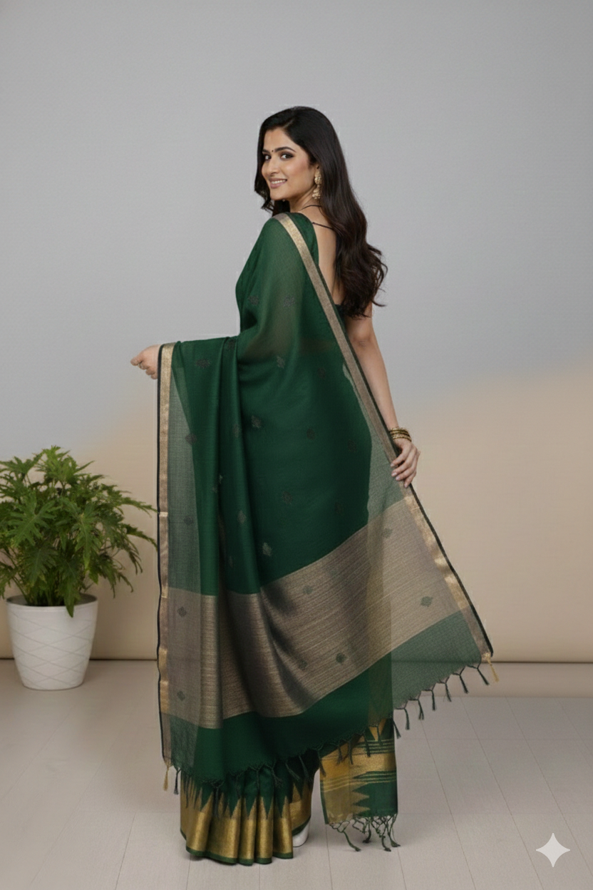 LINEN COTTON JAMDHANI- MNM -02
