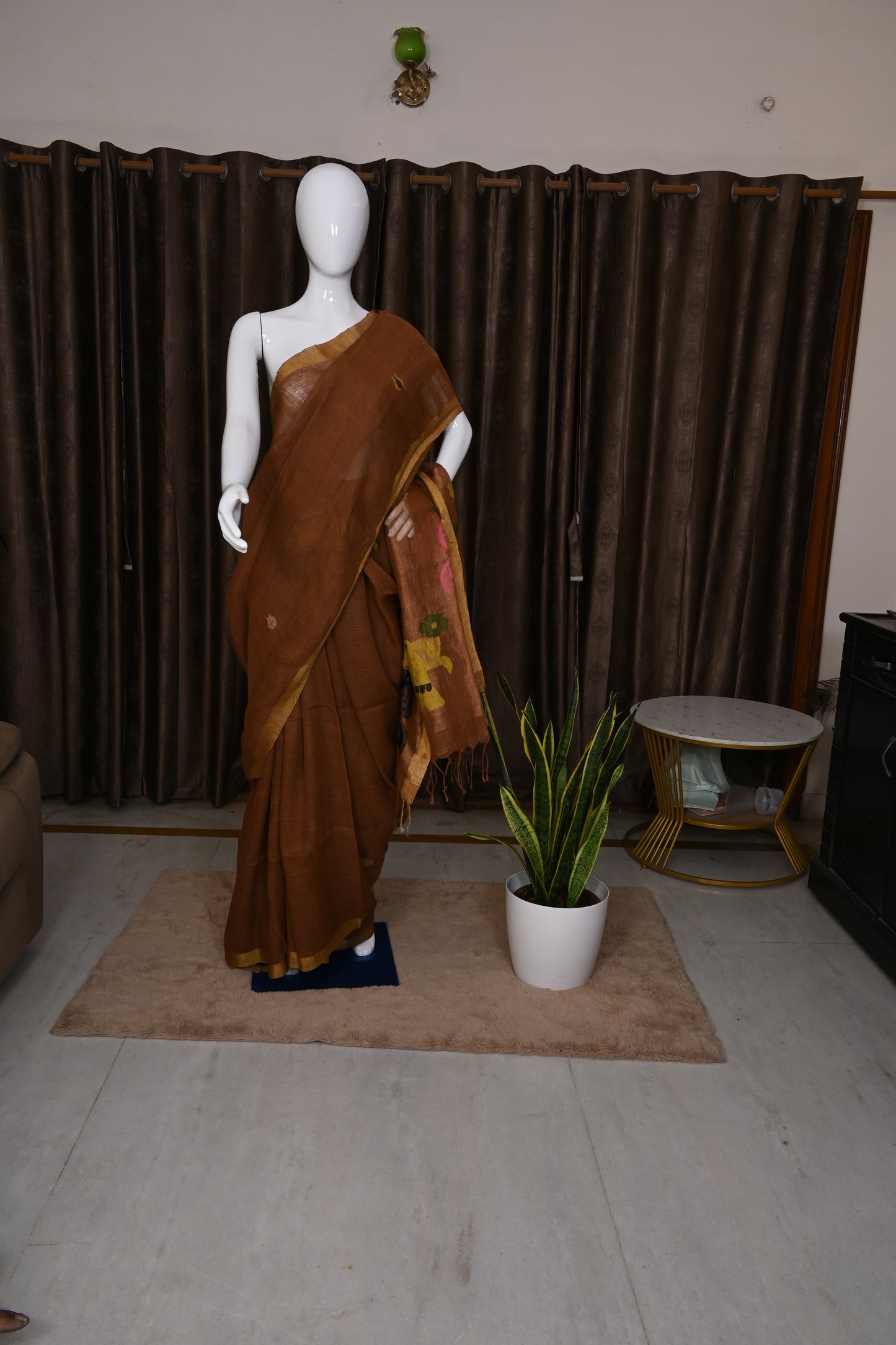 LINEN SILK PAITHANI - MNM - 03