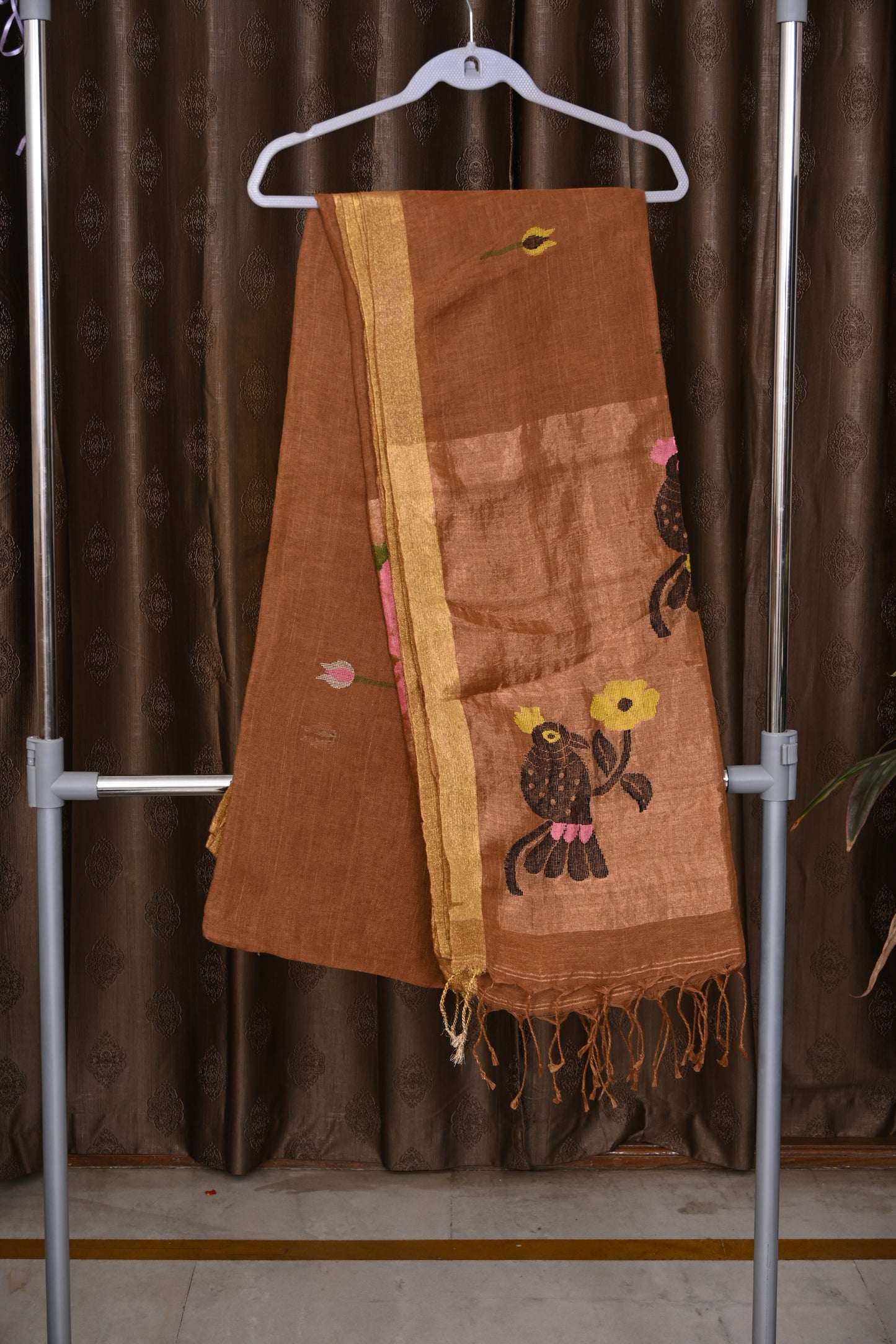 LINEN SILK PAITHANI - MNM - 03